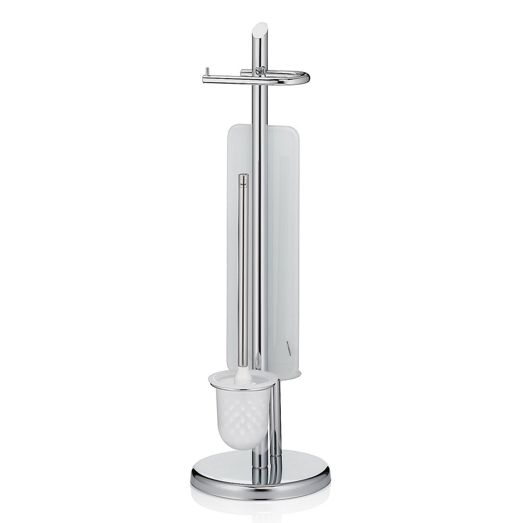 Brosse de toilette et porte-rouleau de papier toilette