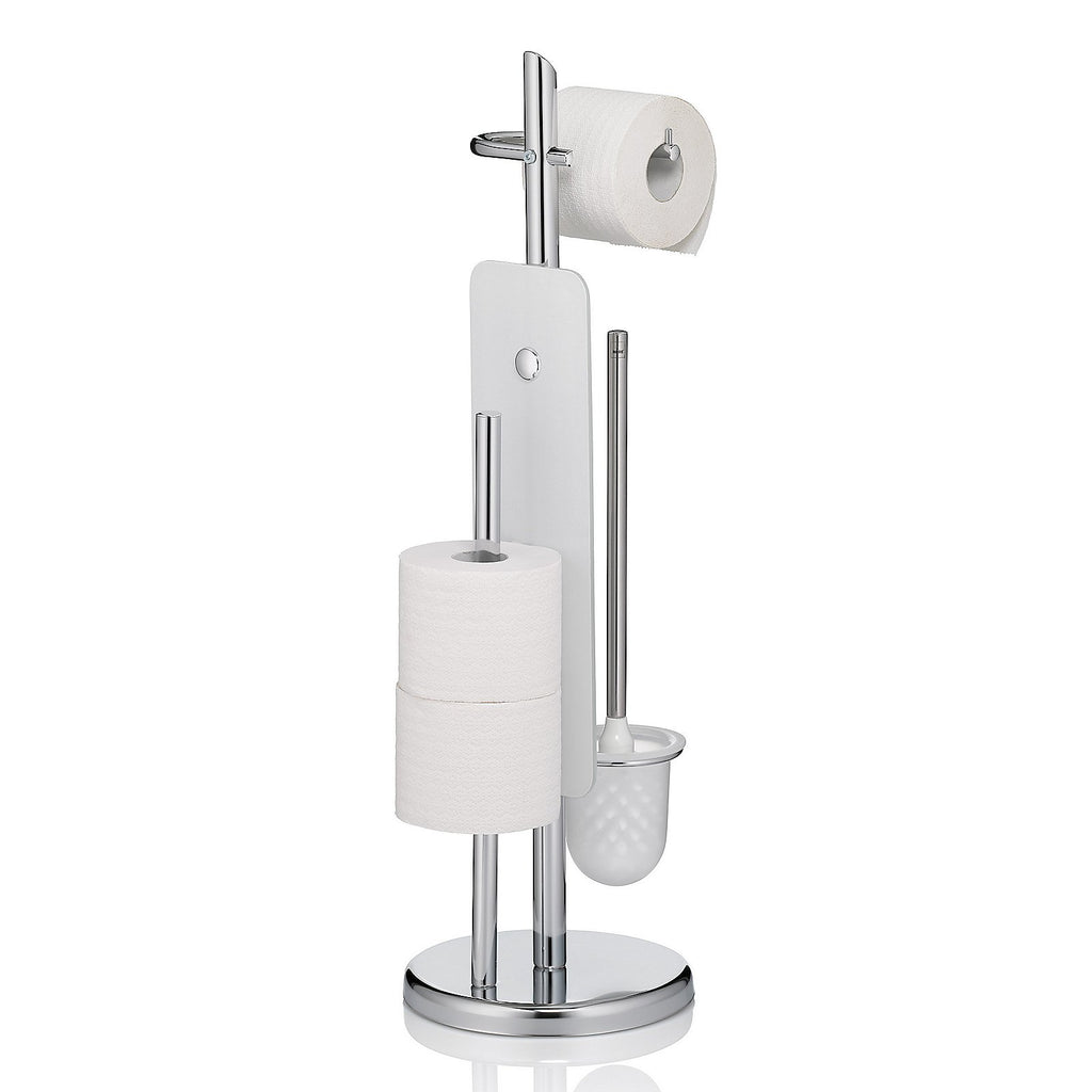 Brosse de toilette et porte-rouleau de papier toilette
