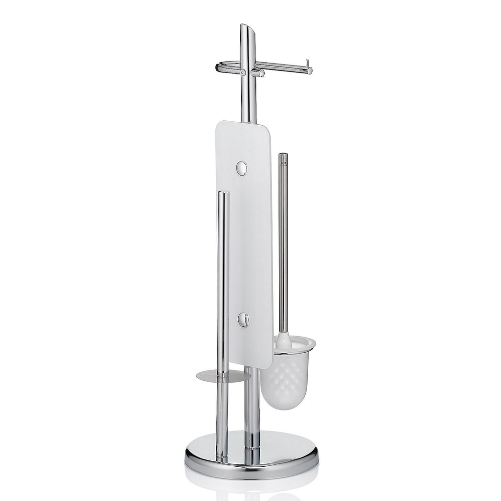 Brosse de toilette et porte-rouleau de papier toilette