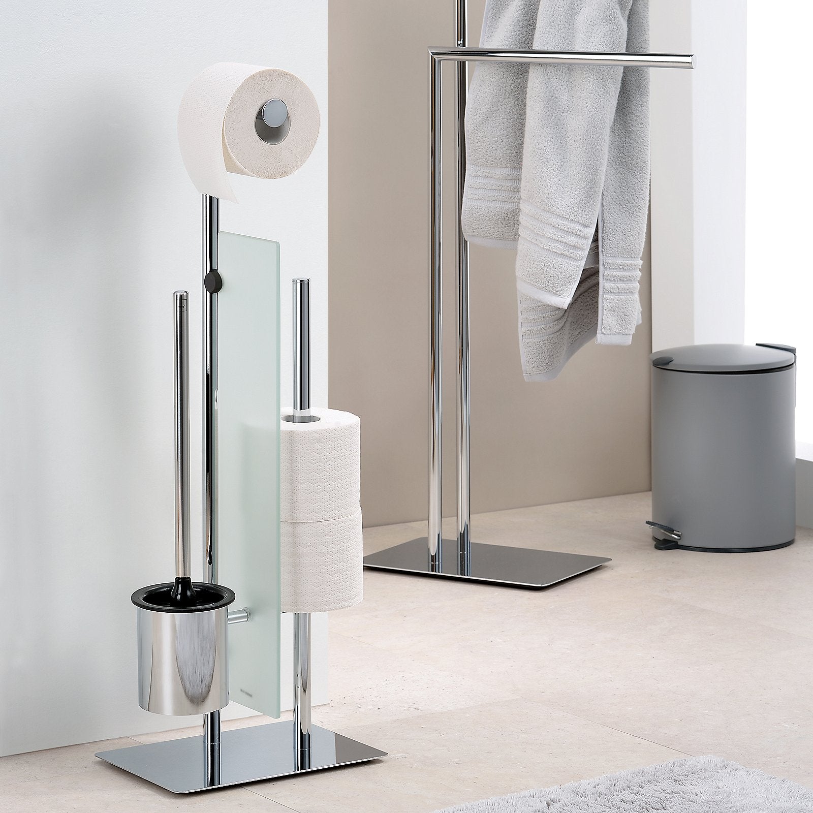 Style Brosse WC et porte-rouleau de papier toilette