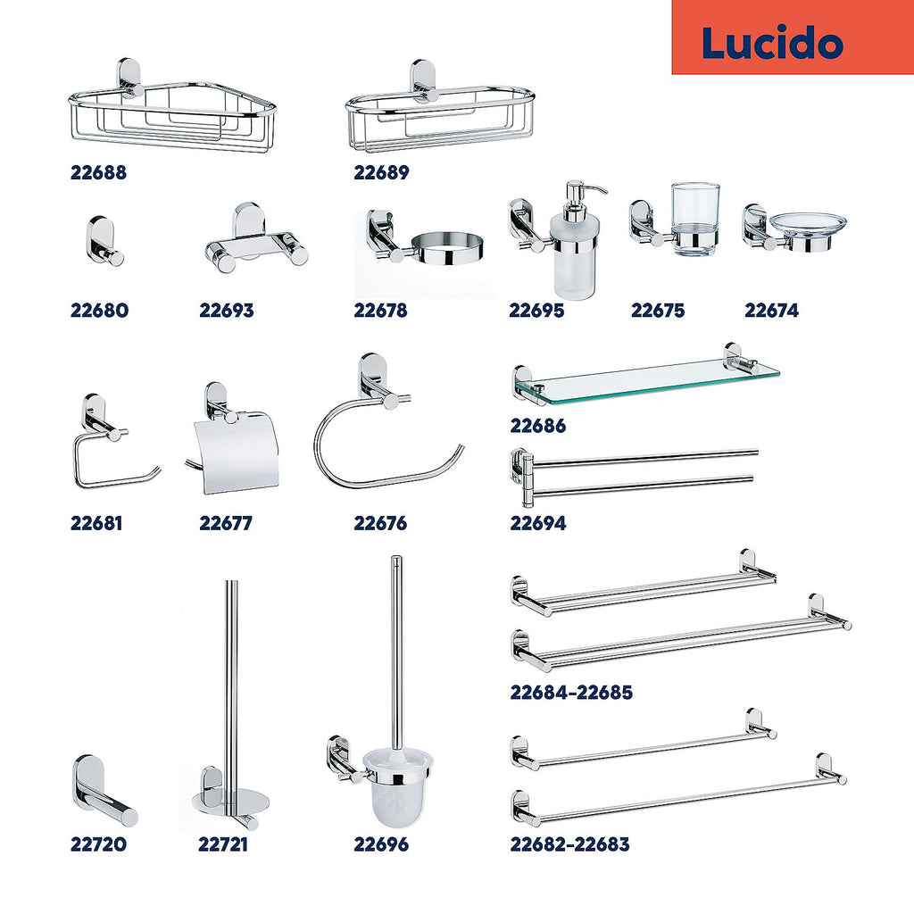 Lucido porte-serviettes 75 cm