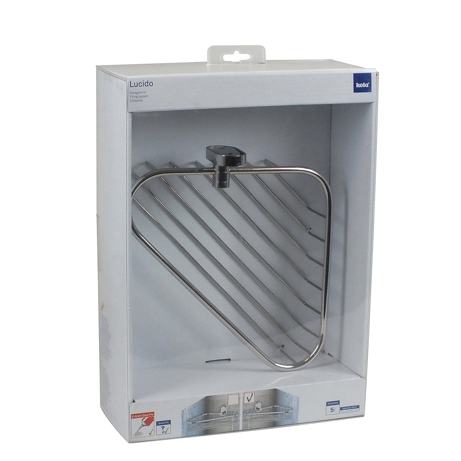 Lucido panier de douche 28,5 x 22,5 x 9,5 cm