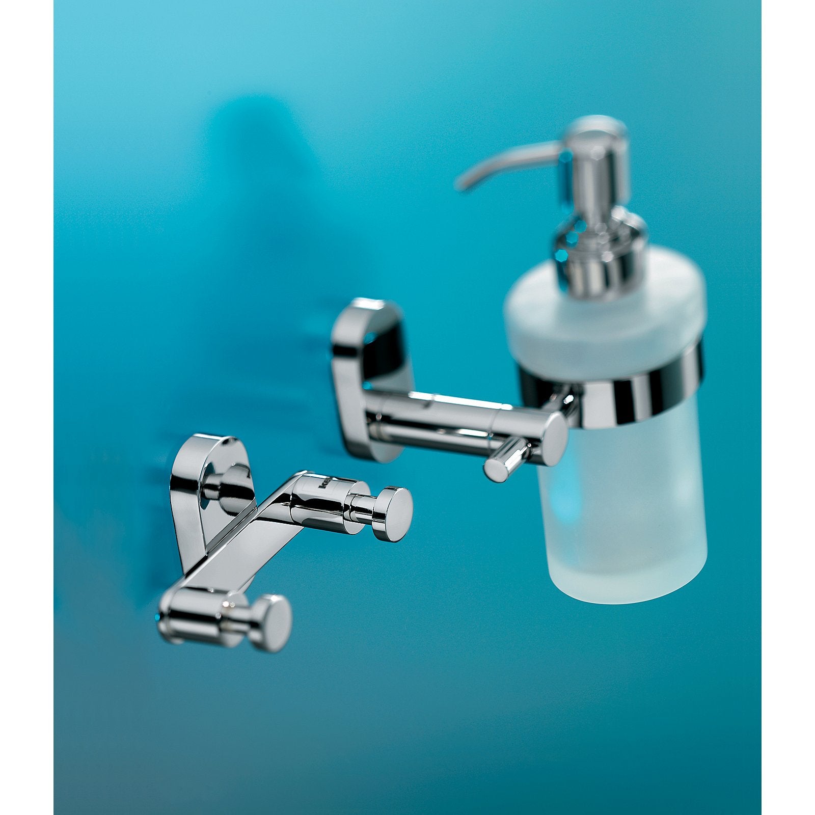 Distributeur de savon Lucido 250 ml avec fixation murale