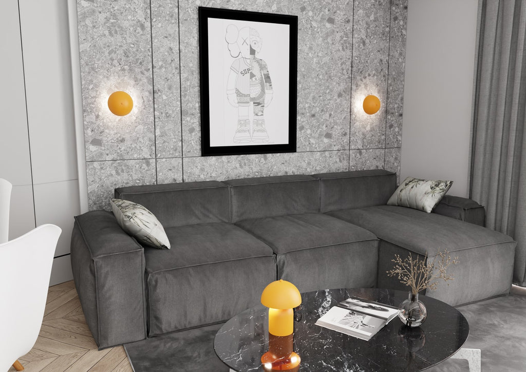 LAMPE MUSH Or
