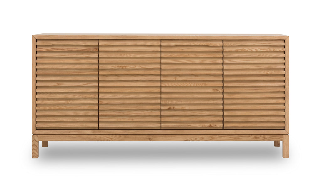 Buffet Tanner à quatre portes coloris lin