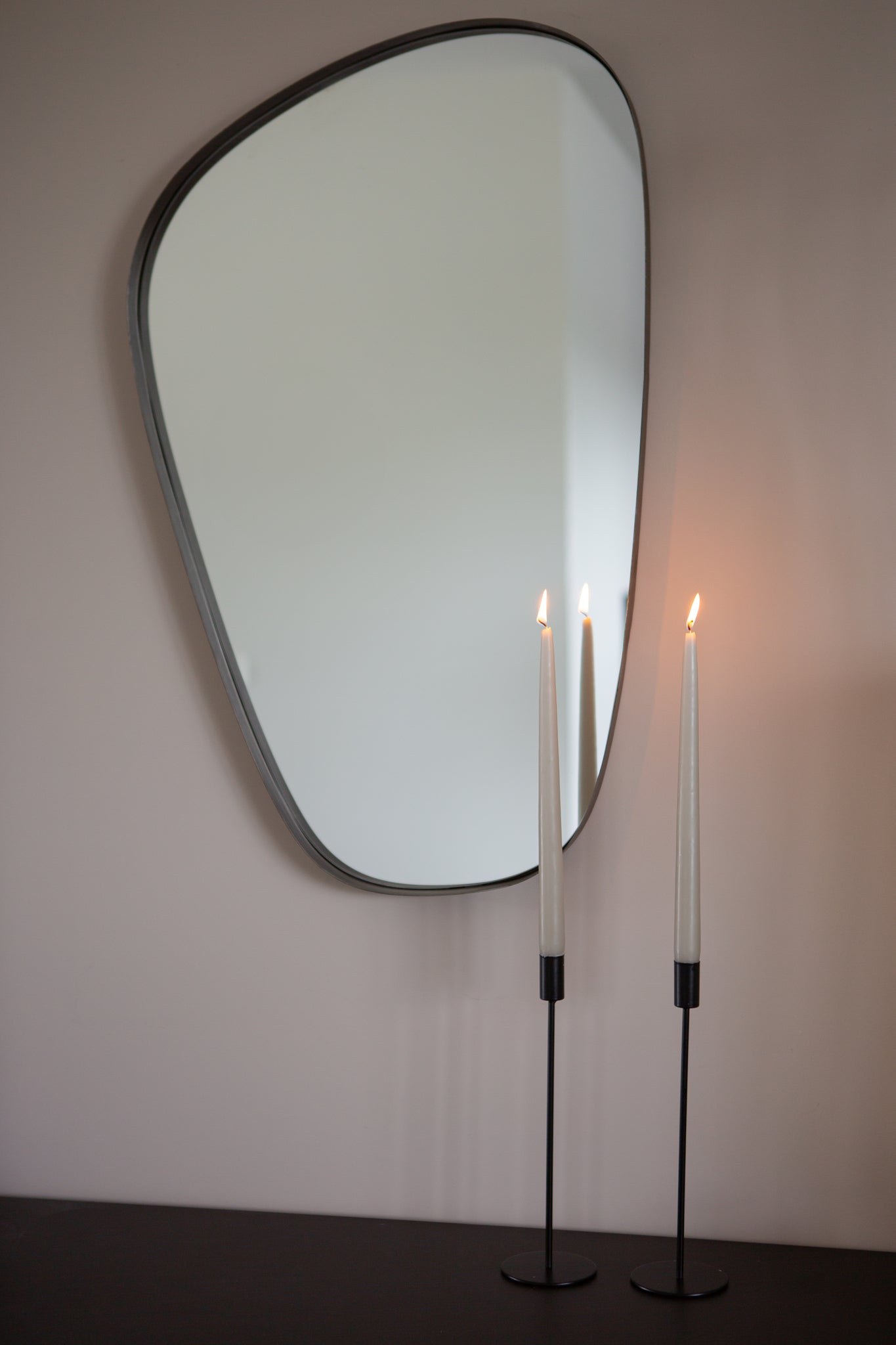 Miroir en métal